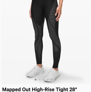 Lululemon mapped out legging